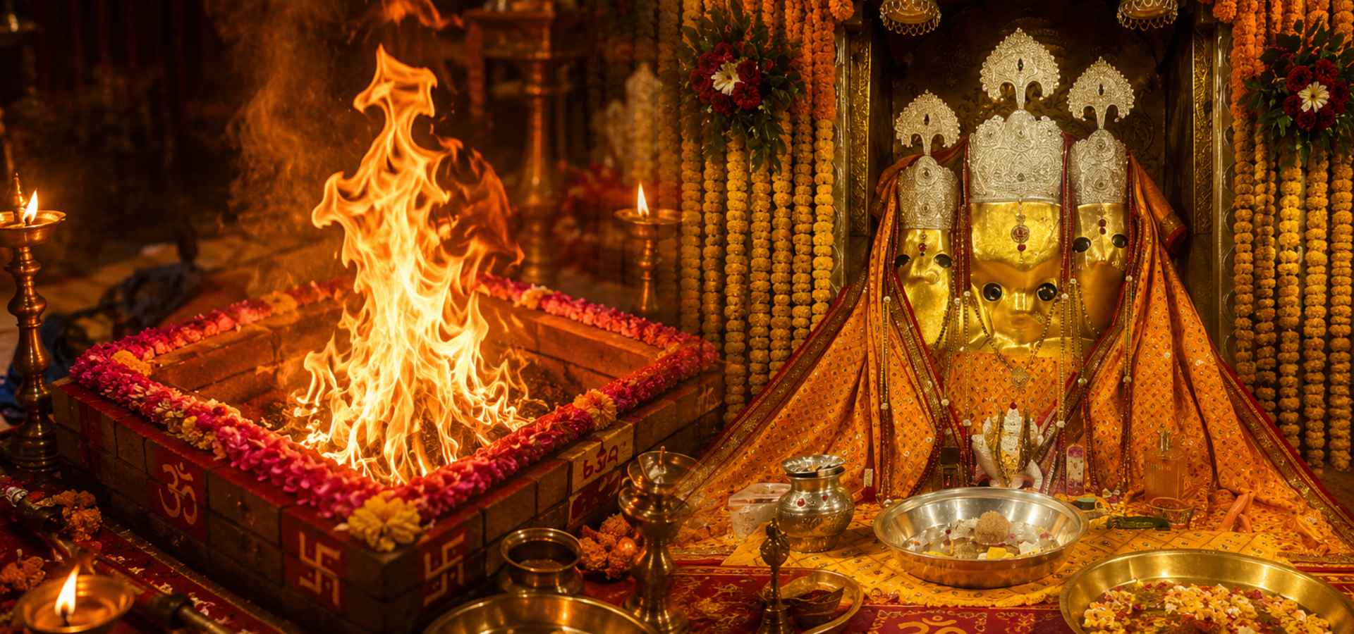 माँ बगलामुखी हवन